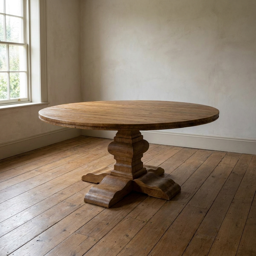 Reclaimed wood dining room furniture collection at Emma Grace Home