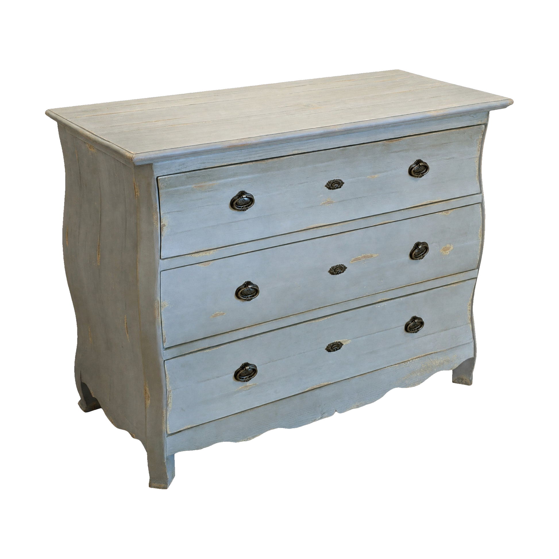 3 Drawer Chest Gustavian Grey