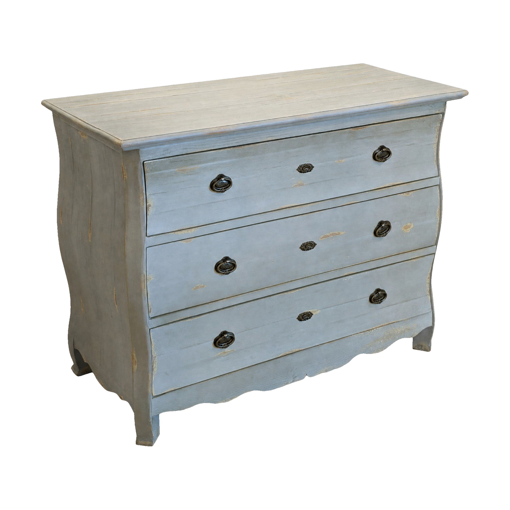 3 Drawer Chest Gustavian Grey