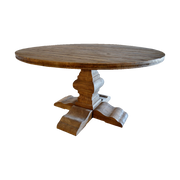 60" Round Dining Table in Elm