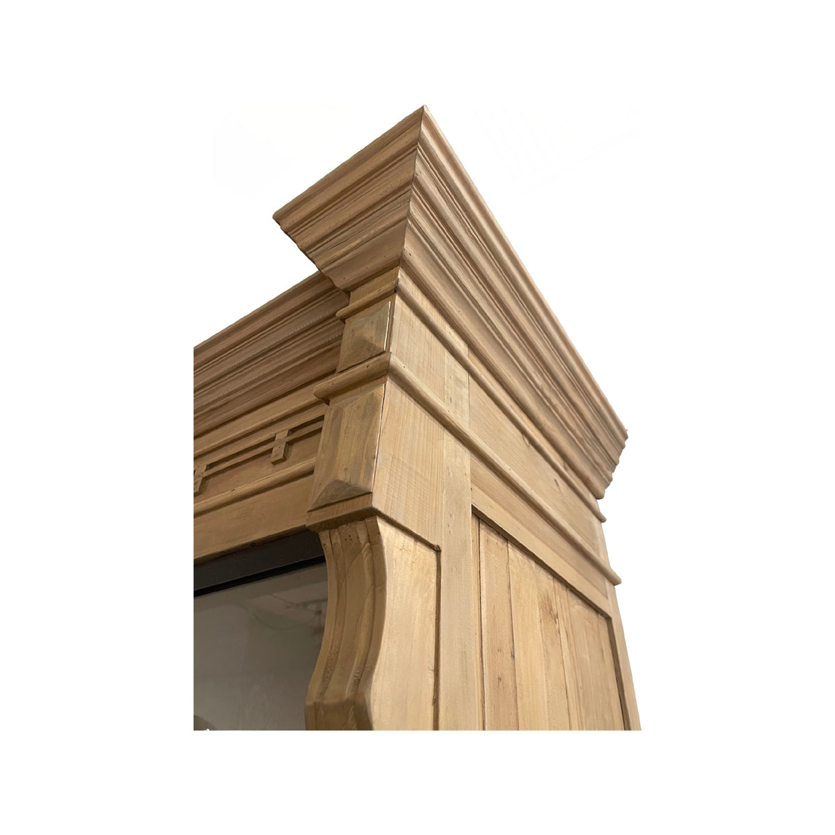 Biedermeier Bookcase in Reclaimed Pine