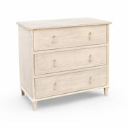 Three Drawer Chest in Antique White