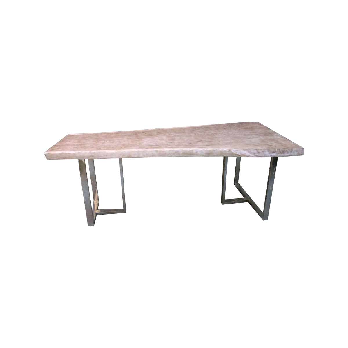 Suar Wood Bar Table Washed Finish