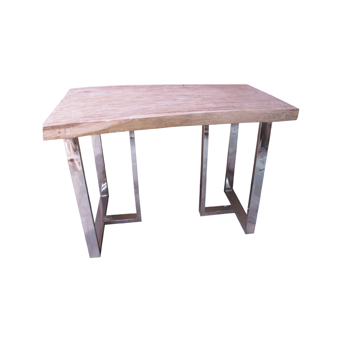 Suar Wood Bar Table Washed
