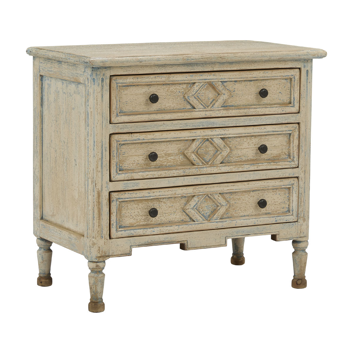 Chest in Distressed Light Blue