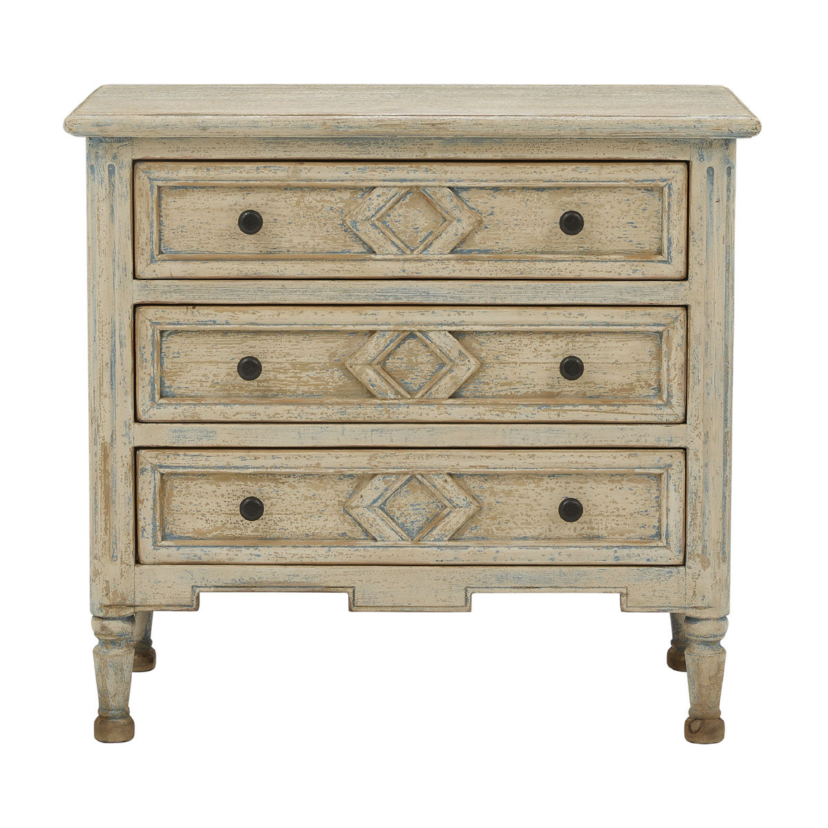 Chest in Distressed Light Blue