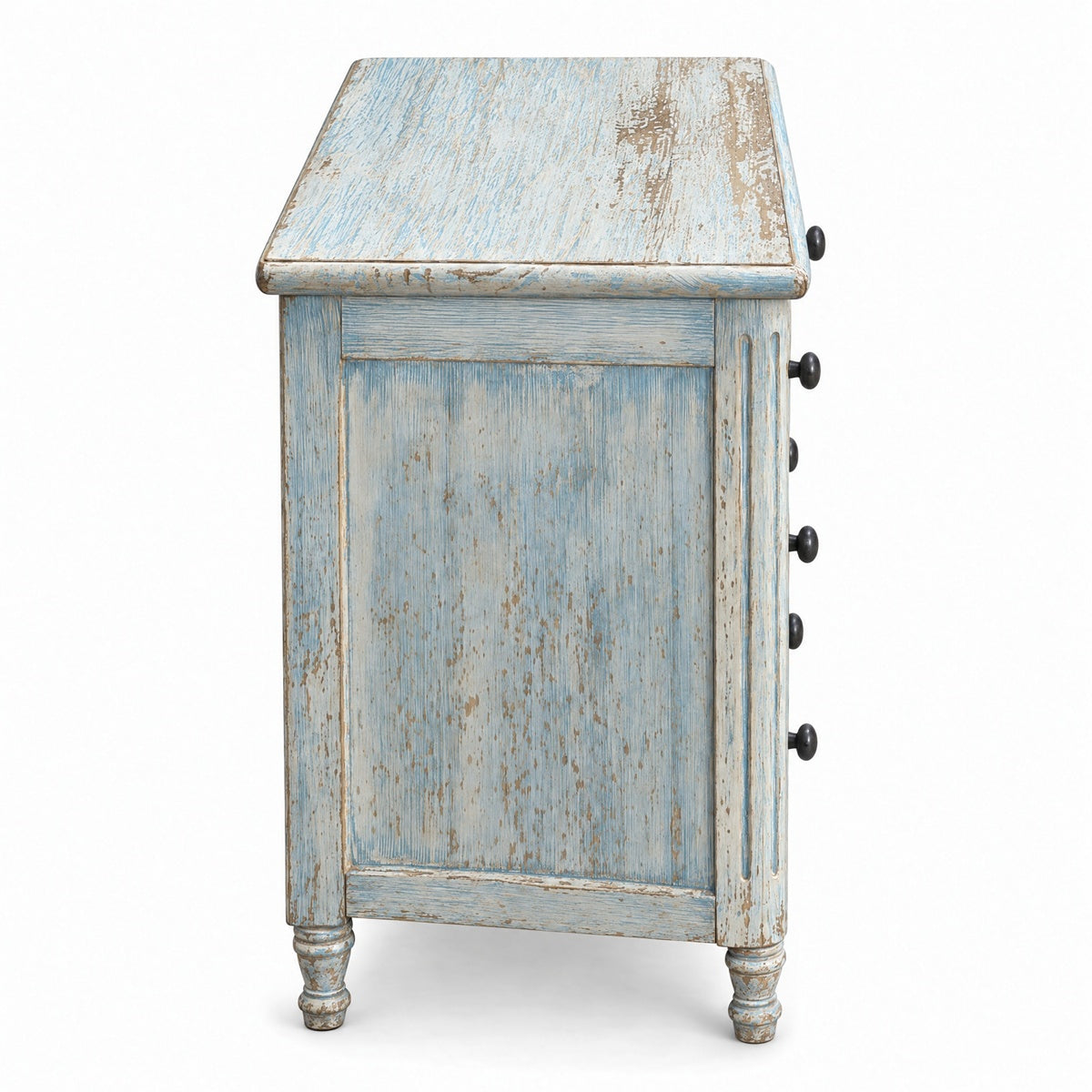 Chest in Distressed Light Blue