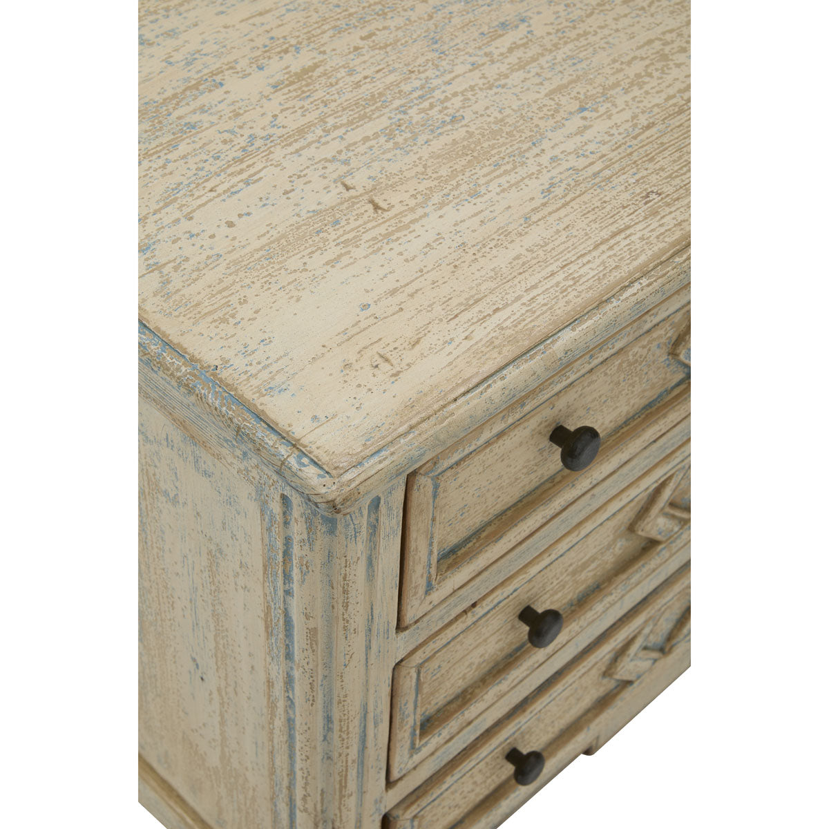 Chest in Distressed Light Blue
