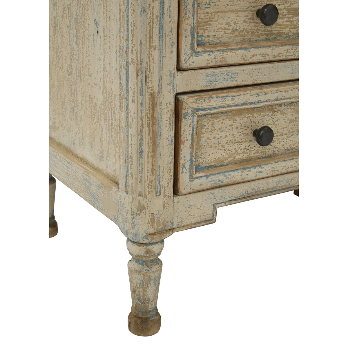 Chest in Distressed Light Blue