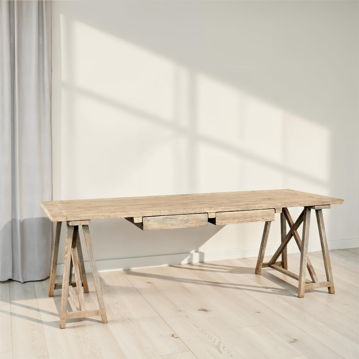 A-Frame Dining Table with Adjustable Legs
