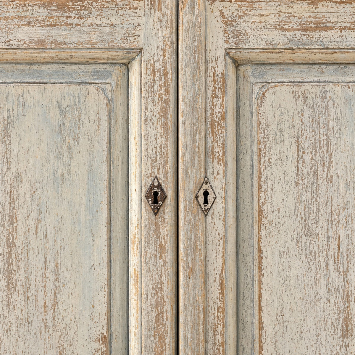 Six Door Sideboard in Distressed Blue