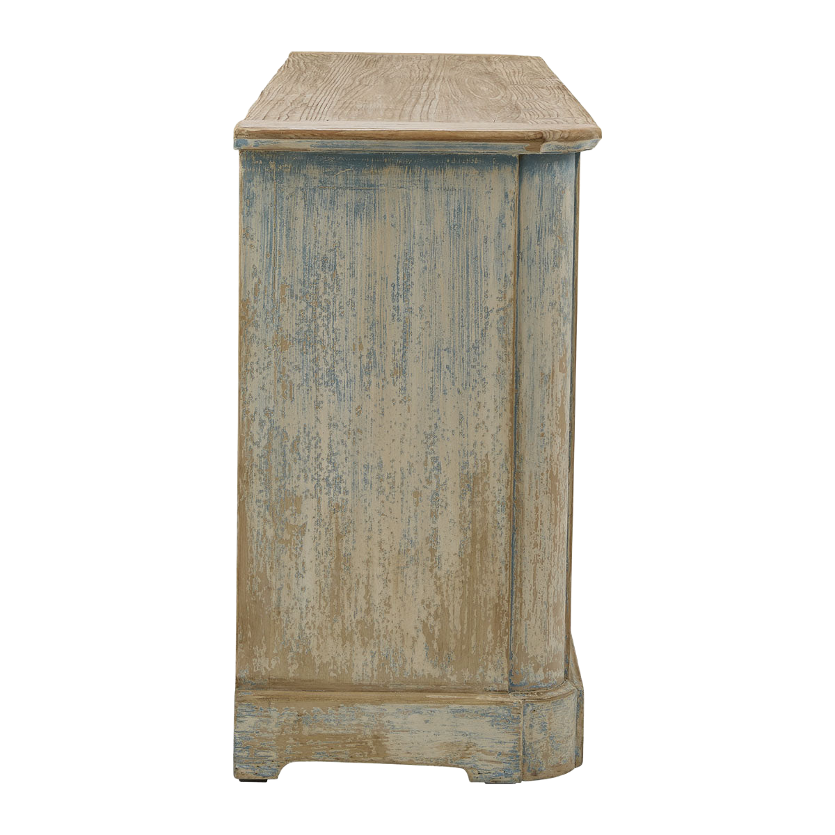 Sideboard w/ 4 Doors in Distressed Blue