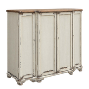 Four Door Server in Antique White