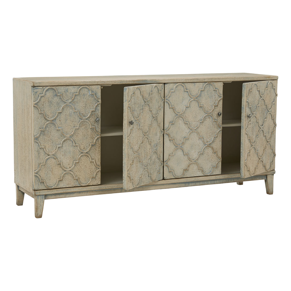 Vintage Sideboard in Distressed Blue