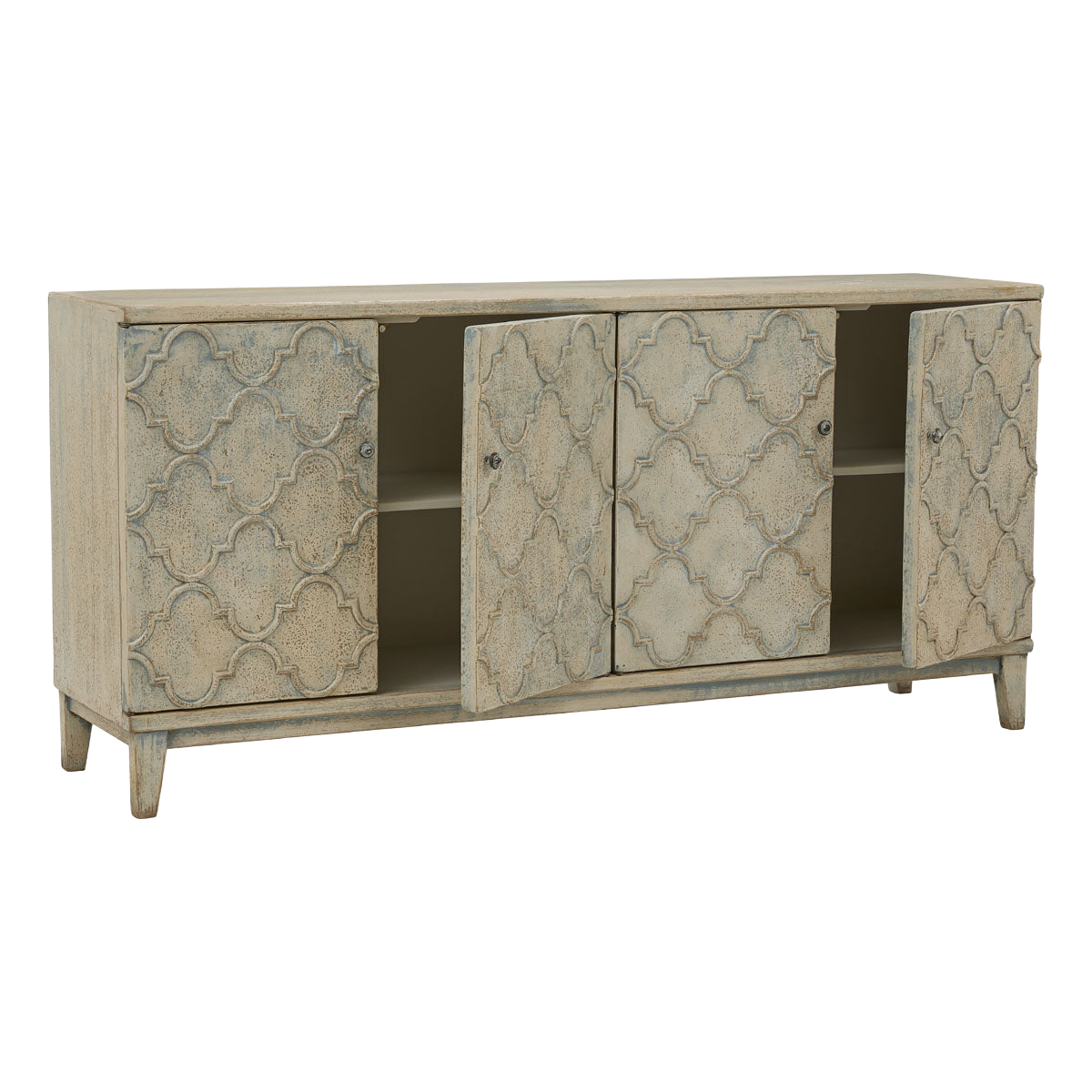 Vintage Sideboard in Distressed Blue