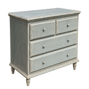 Two Over Two Chest in Distressed Blue