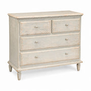 Two Over Two Chest in Distressed Blue