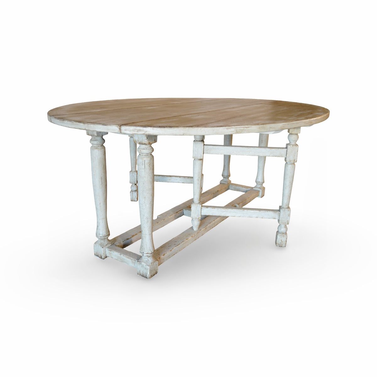 French Country Dining Table in Antique Grey