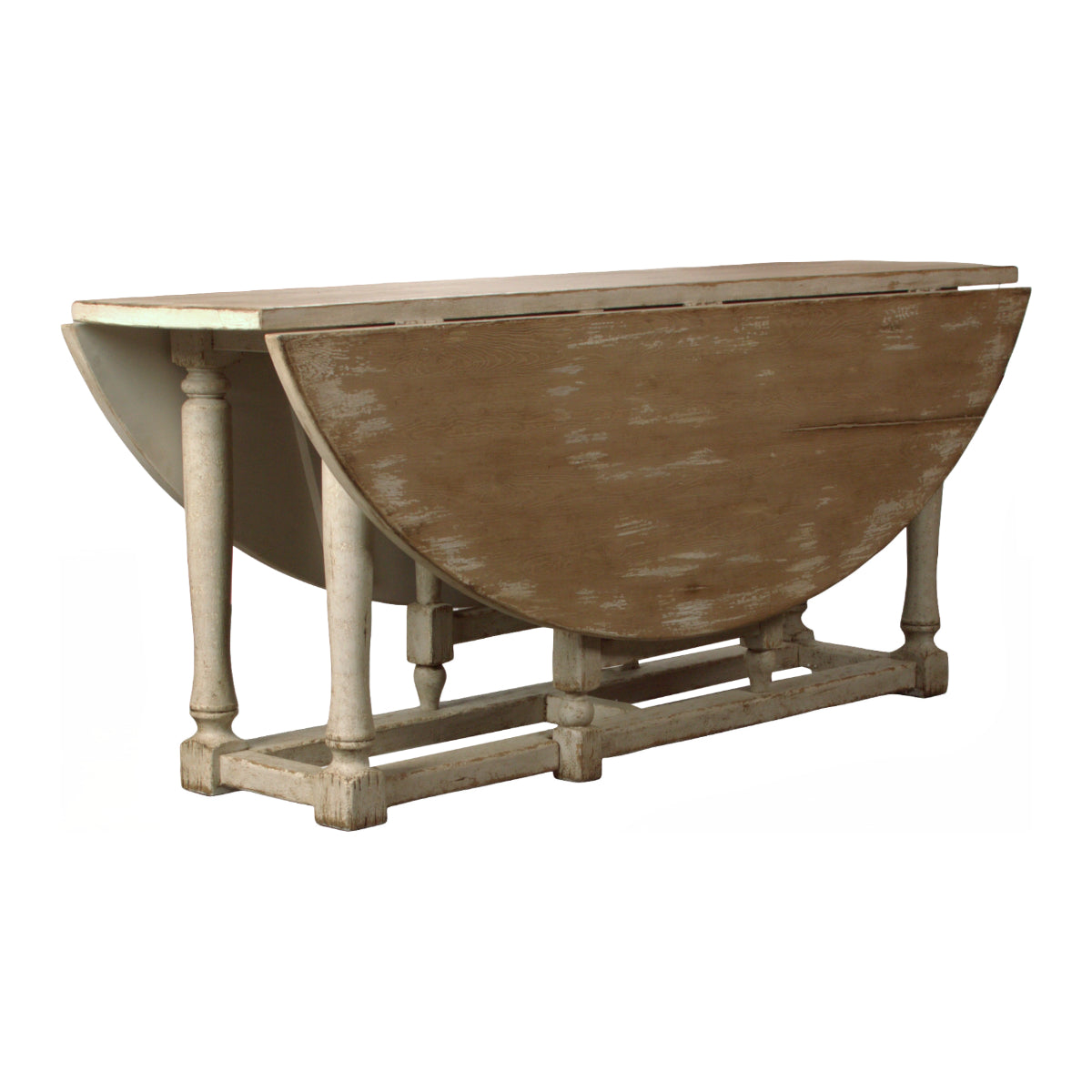 French Country Dining Table Antique Grey
