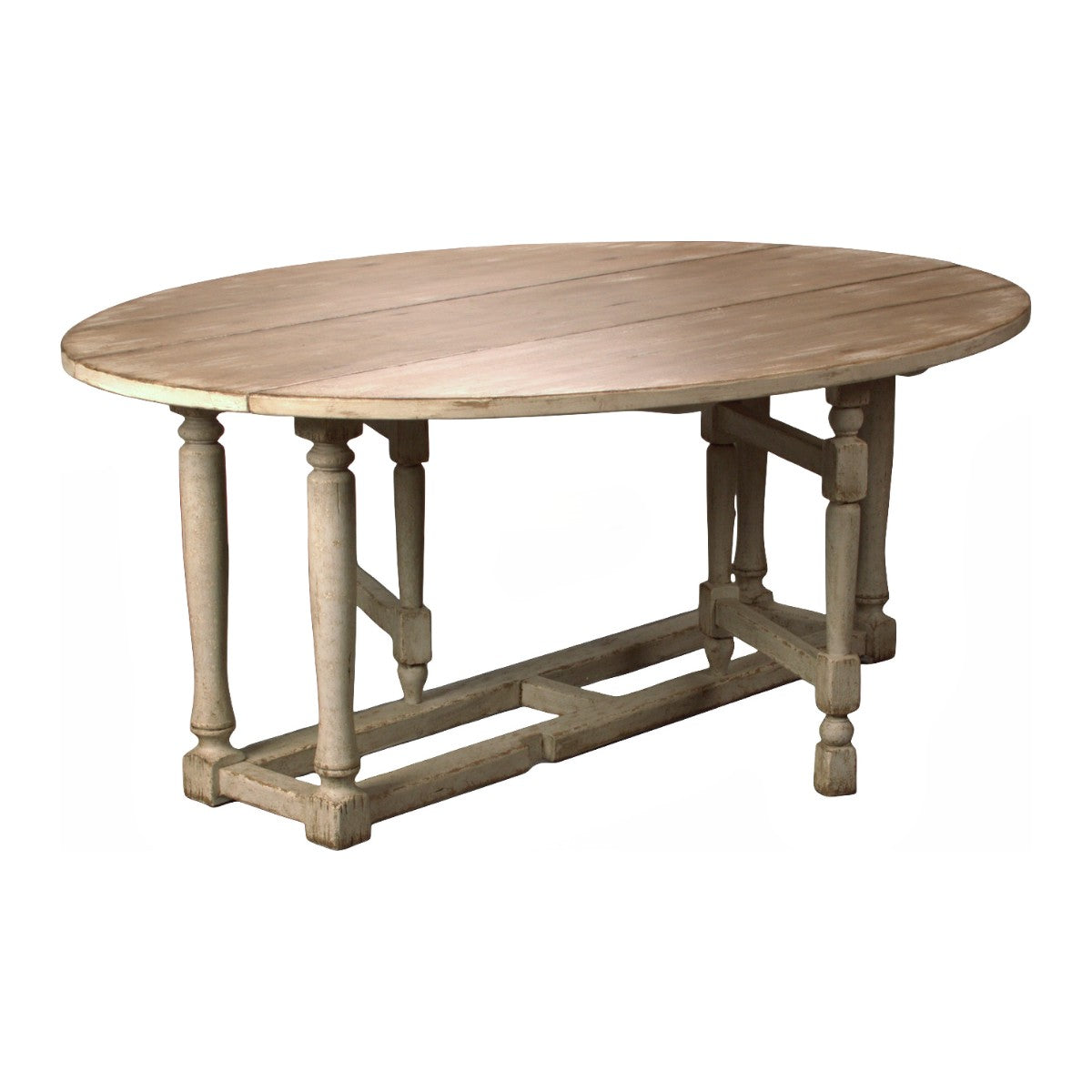 French Country Dining Table Antique Grey
