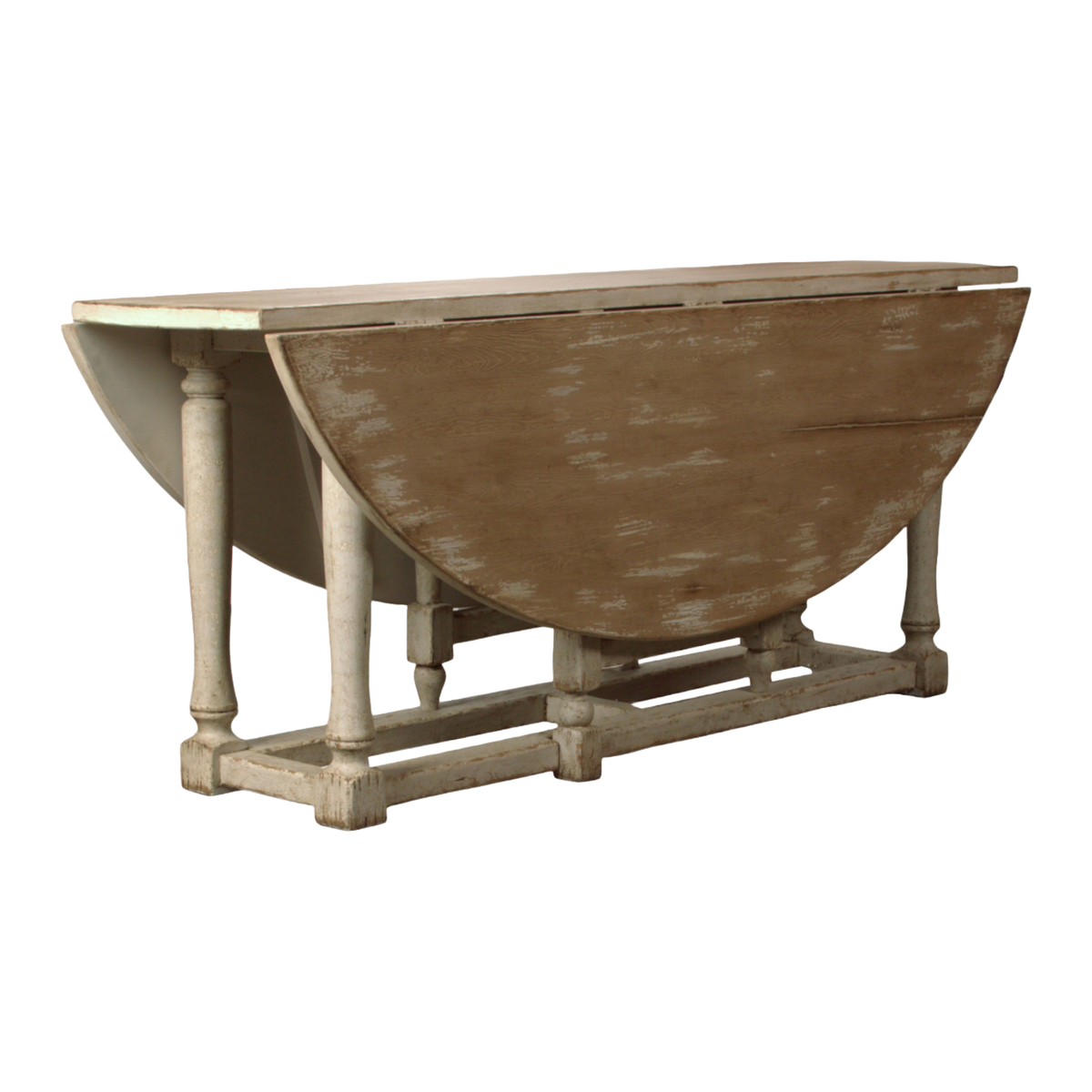 French Country Dining Table Antique Grey