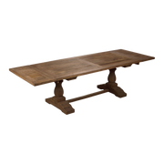 Reclaimed Elm Dining Table w/ Extensions