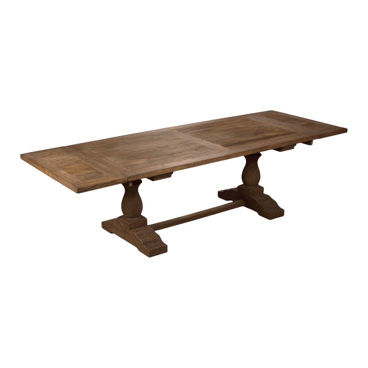 Reclaimed Elm Dining Table w/ Extensions
