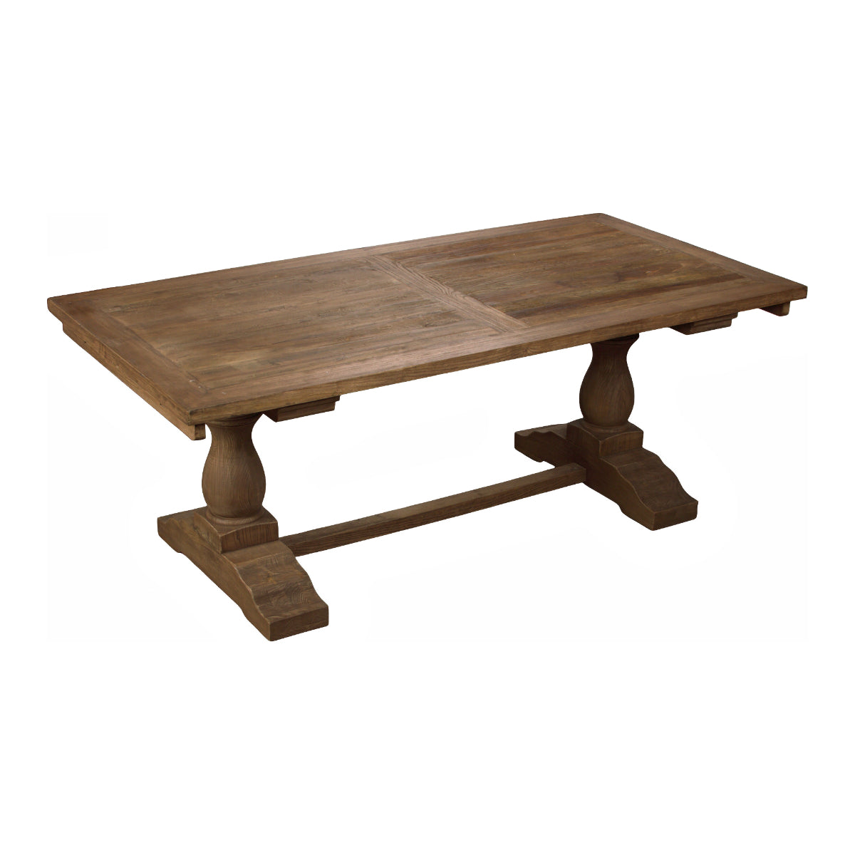 Reclaimed Elm Dining Table w/ Extensions