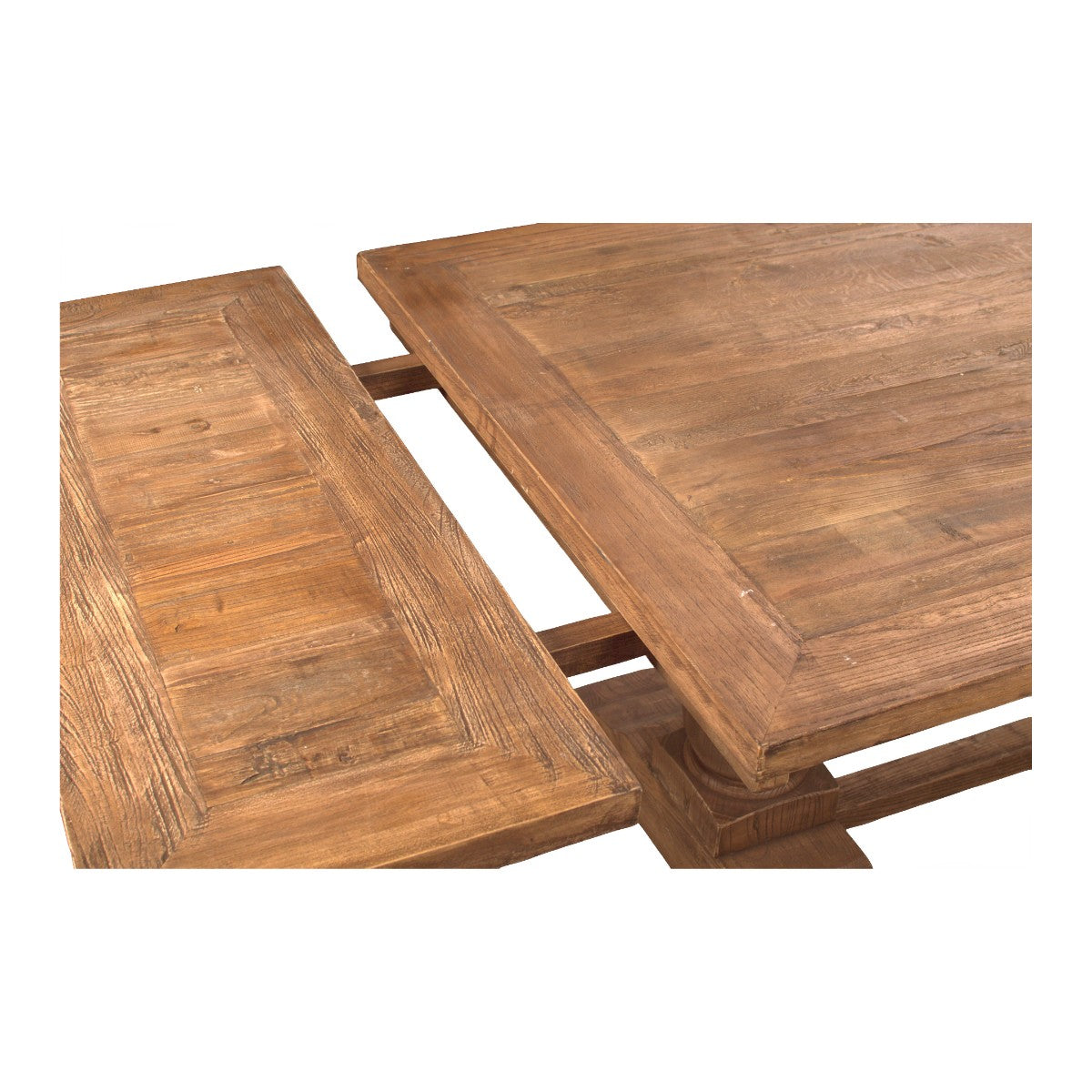 Reclaimed Elm Dining Table w/ Extensions