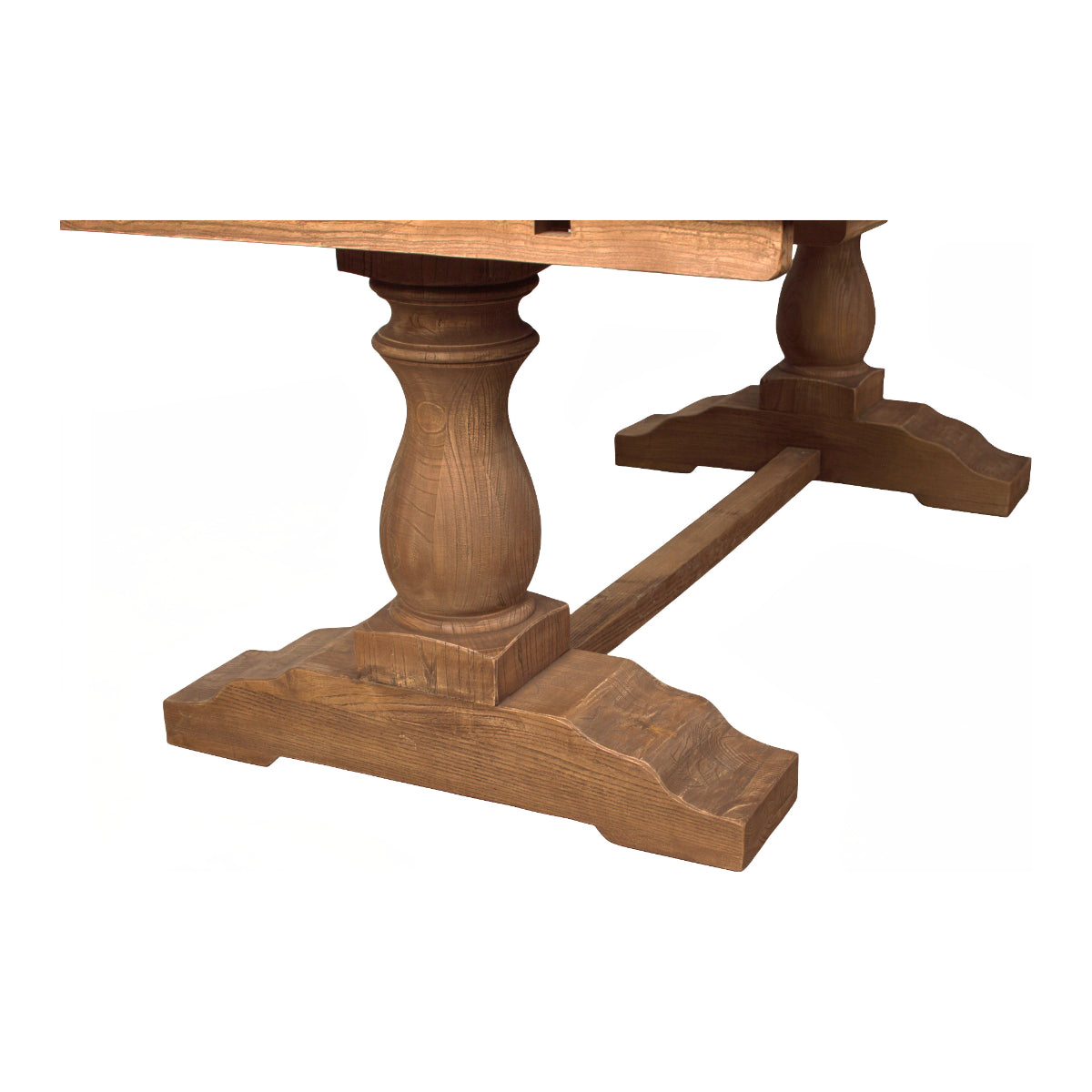 Reclaimed Elm Dining Table w/ Extensions