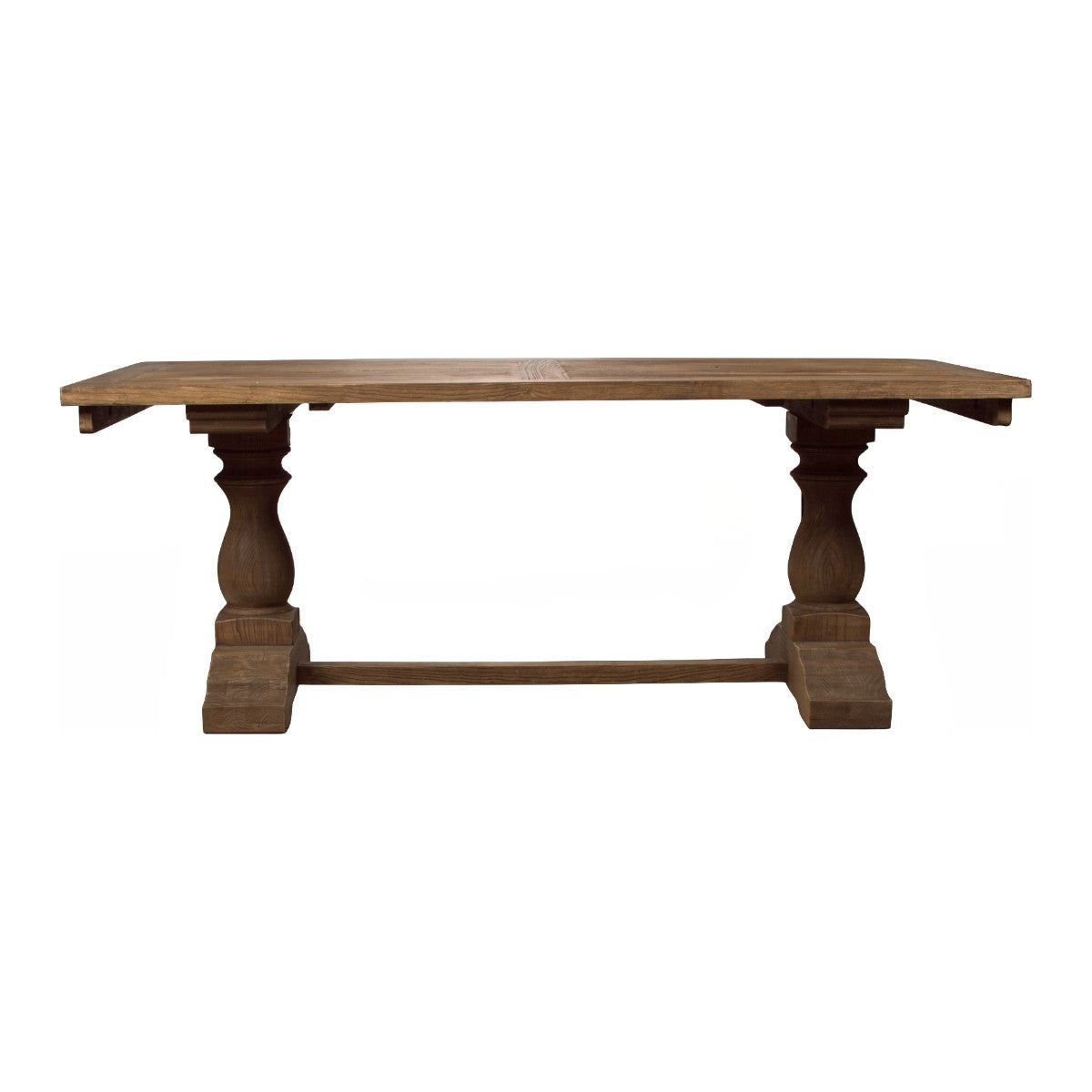 Reclaimed Elm Dining Table w/ Extensions