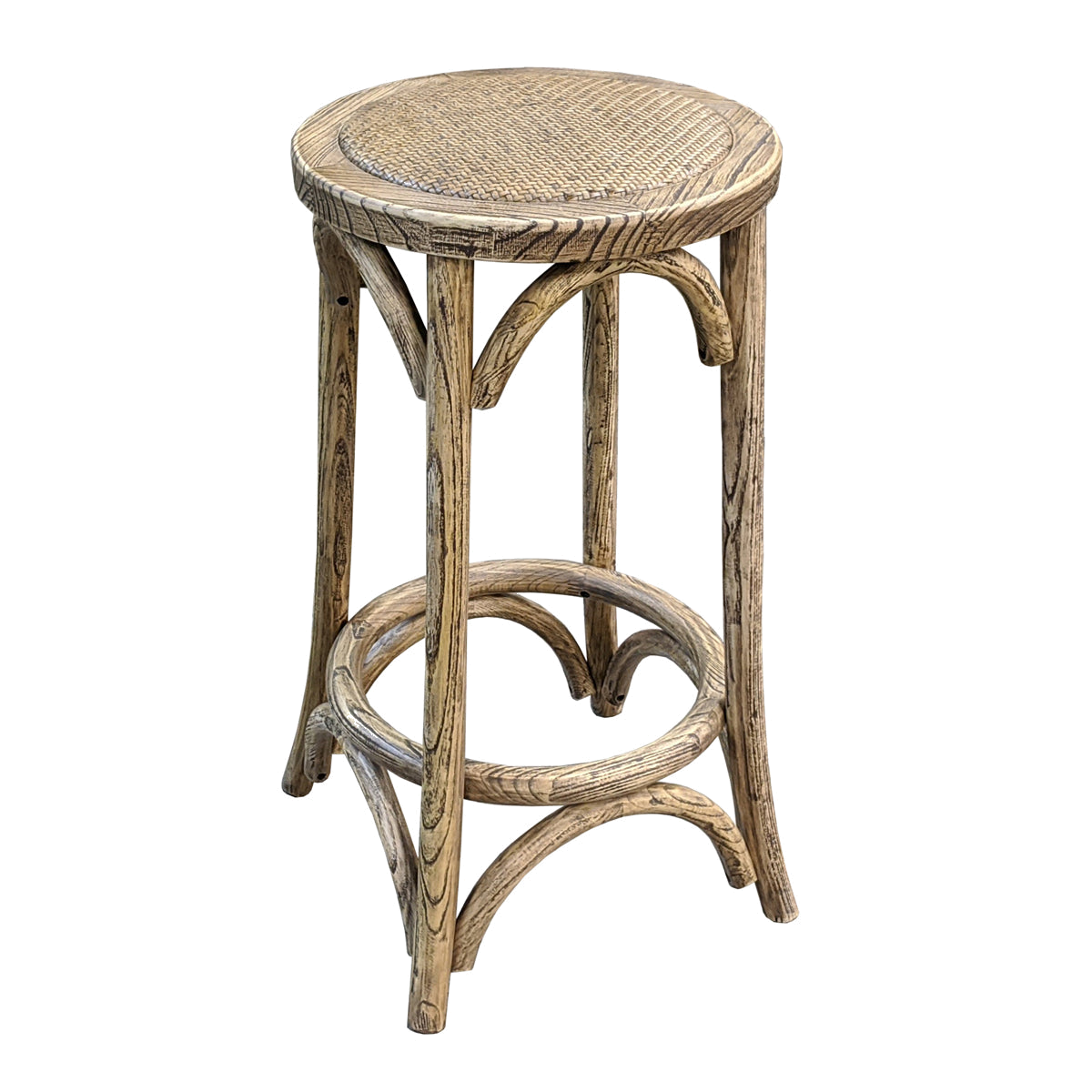Counter Stool in Reclaimed Elm