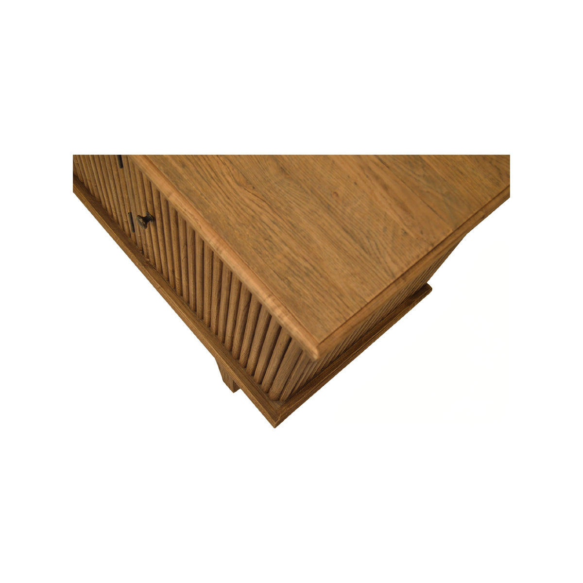 Reclaimed Oak Entertainment Console