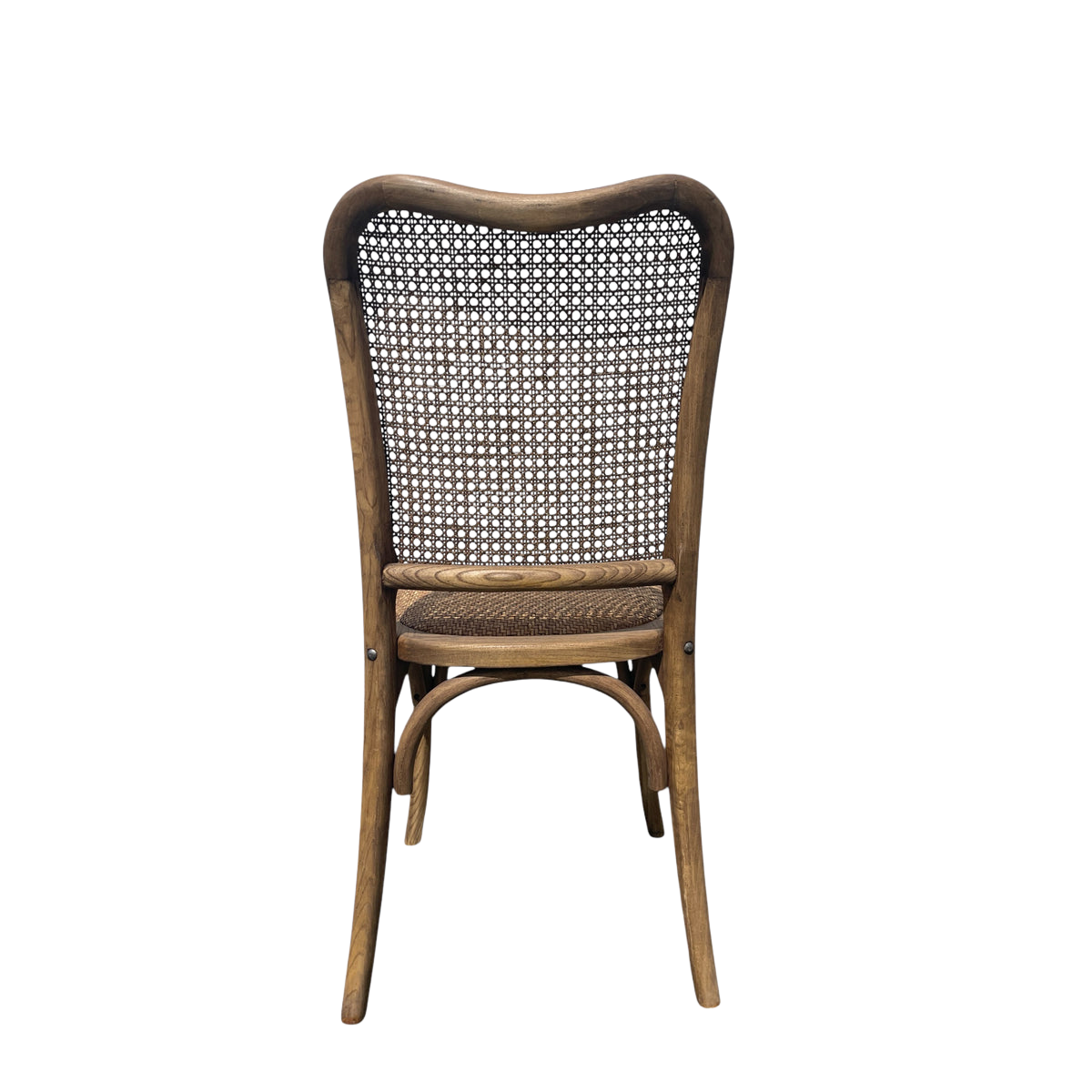 Oak Dining Chair w Cane Back