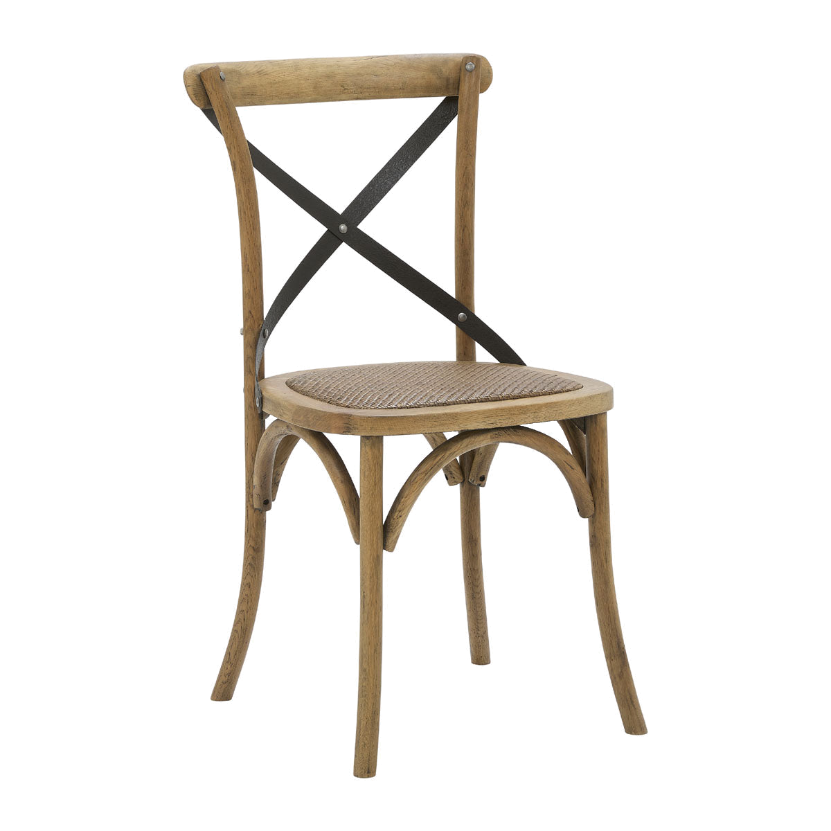 Cross Chair with Metal Cross