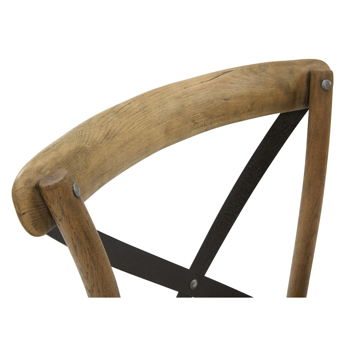 Cross Chair with Metal Cross