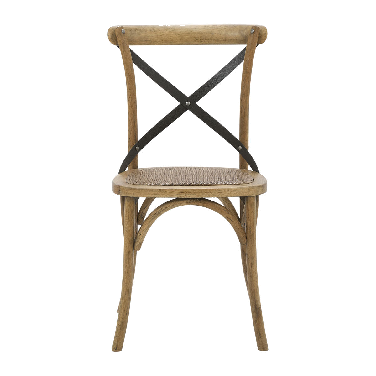 Cross Chair with Metal Cross