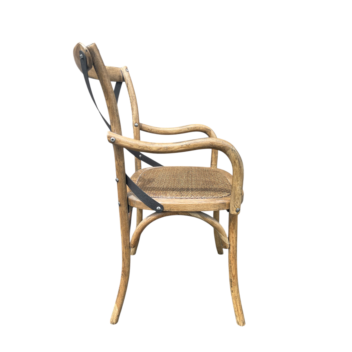 Cross Arm Chair w/ Metal Cross