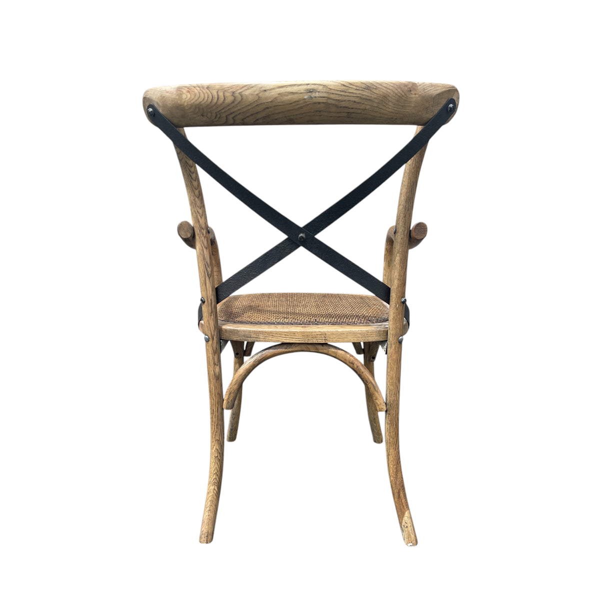 Cross Arm Chair w/ Metal Cross