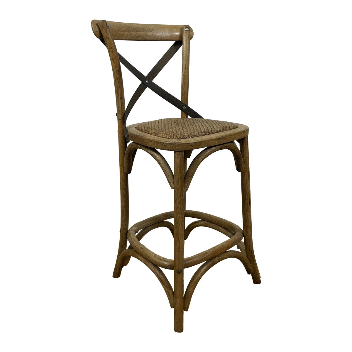 Counter Chair w/ Metal Cross