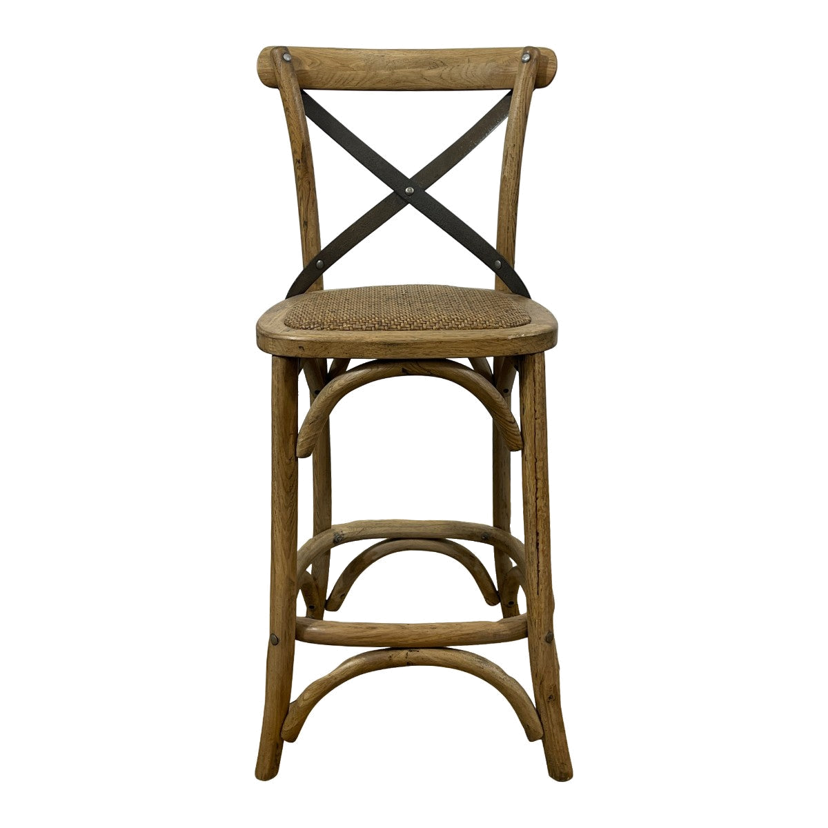 Counter Chair w/ Metal Cross