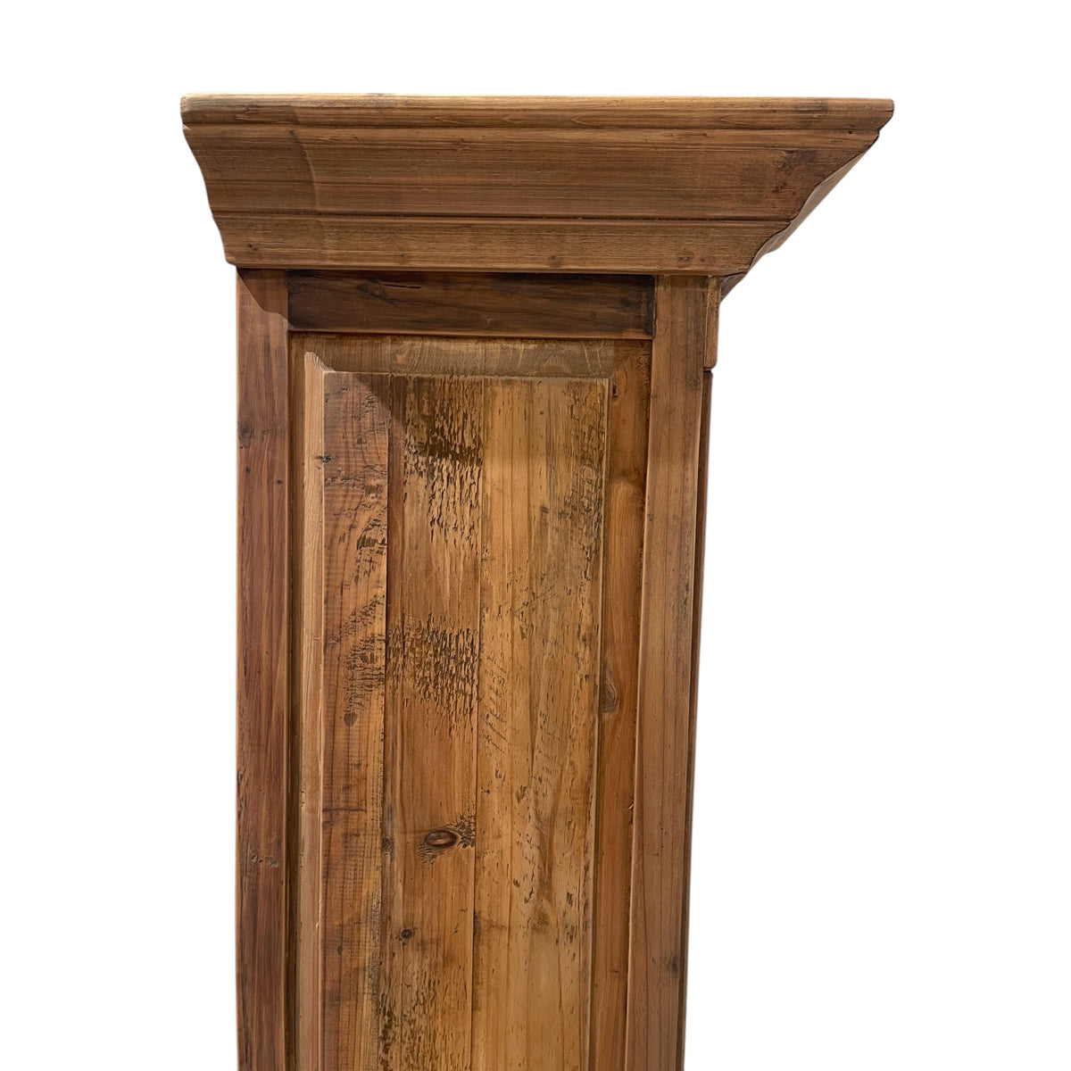 Single Open Bookcase in Old Pine