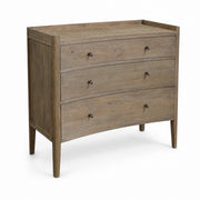 Privas Three Drawer Chest in White