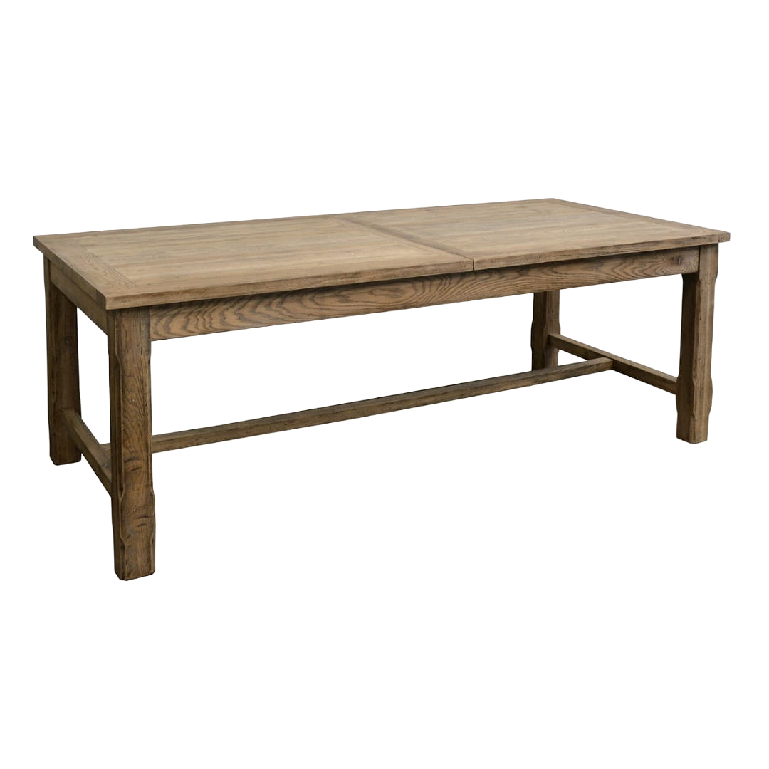Oak Extending Table with Square Leg