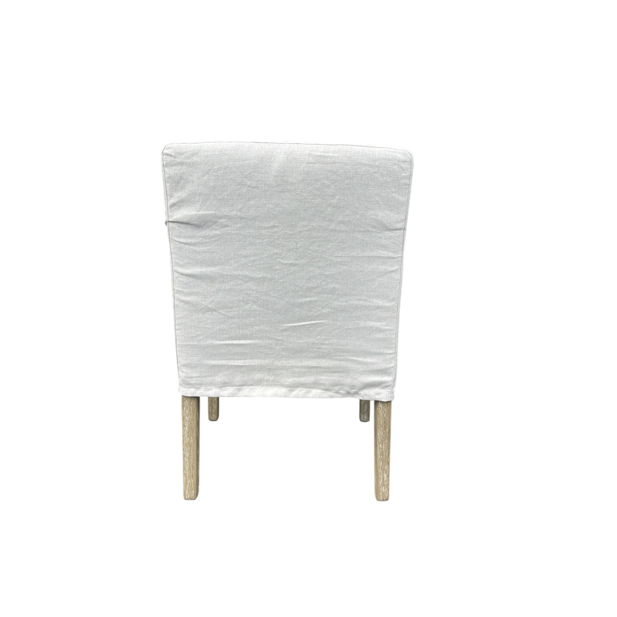Slipcovered Armchair in Ecru Linen