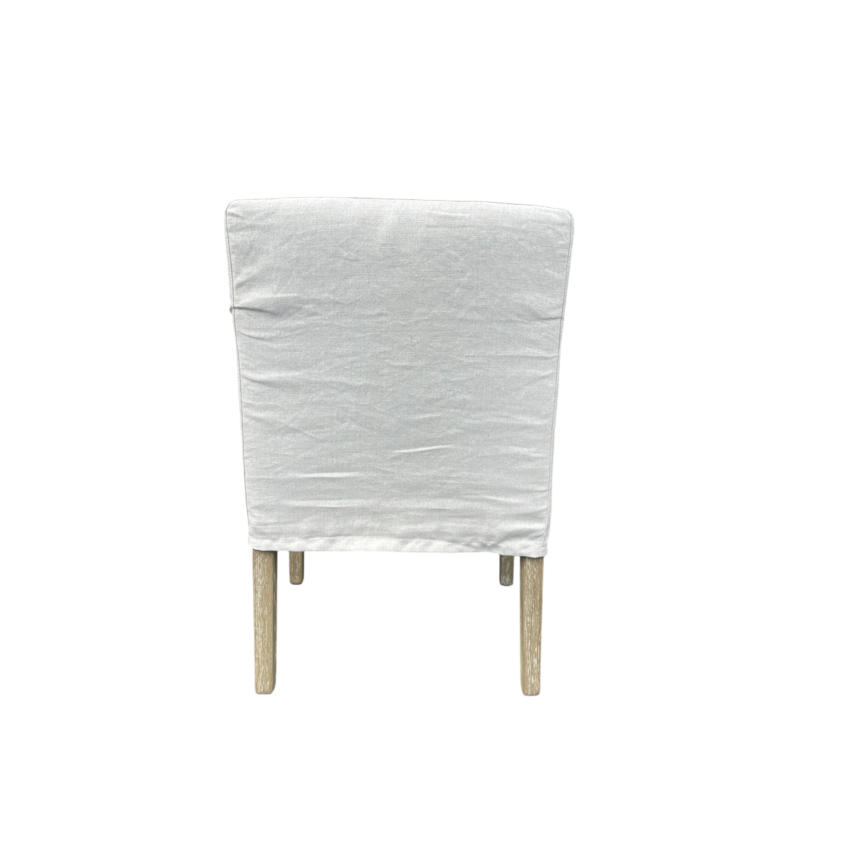 Slipcovered Armchair in Ecru Linen