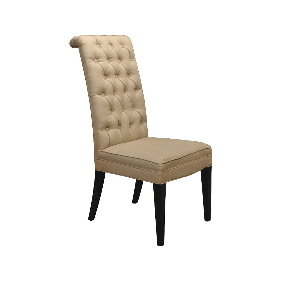 New Delhi Chair in Ecru Linen