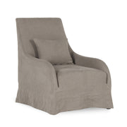 Akili Lounge Chair in Belgian Linen