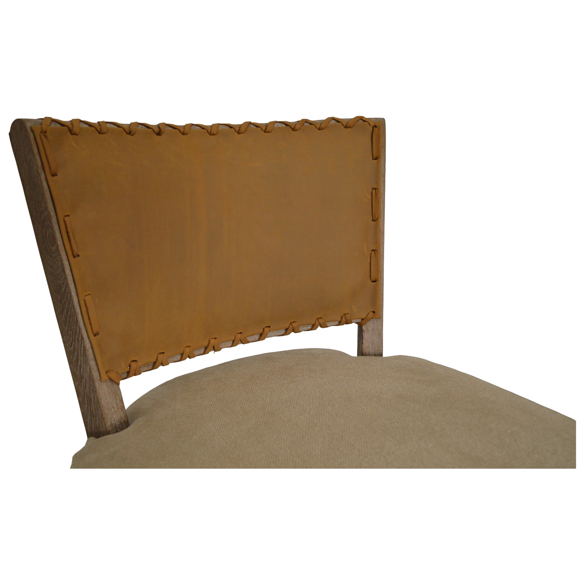 Garcia Counter Chair Brown Leather