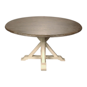 Chicago Dining Table in Light Burnt Oak